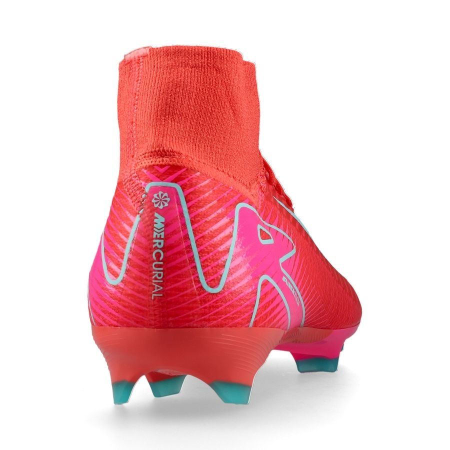 Nike Air Zoom Mercurial Superfly 10 Pro FG Mad Energy - Ember Glow/Aurora Green (Brand New)