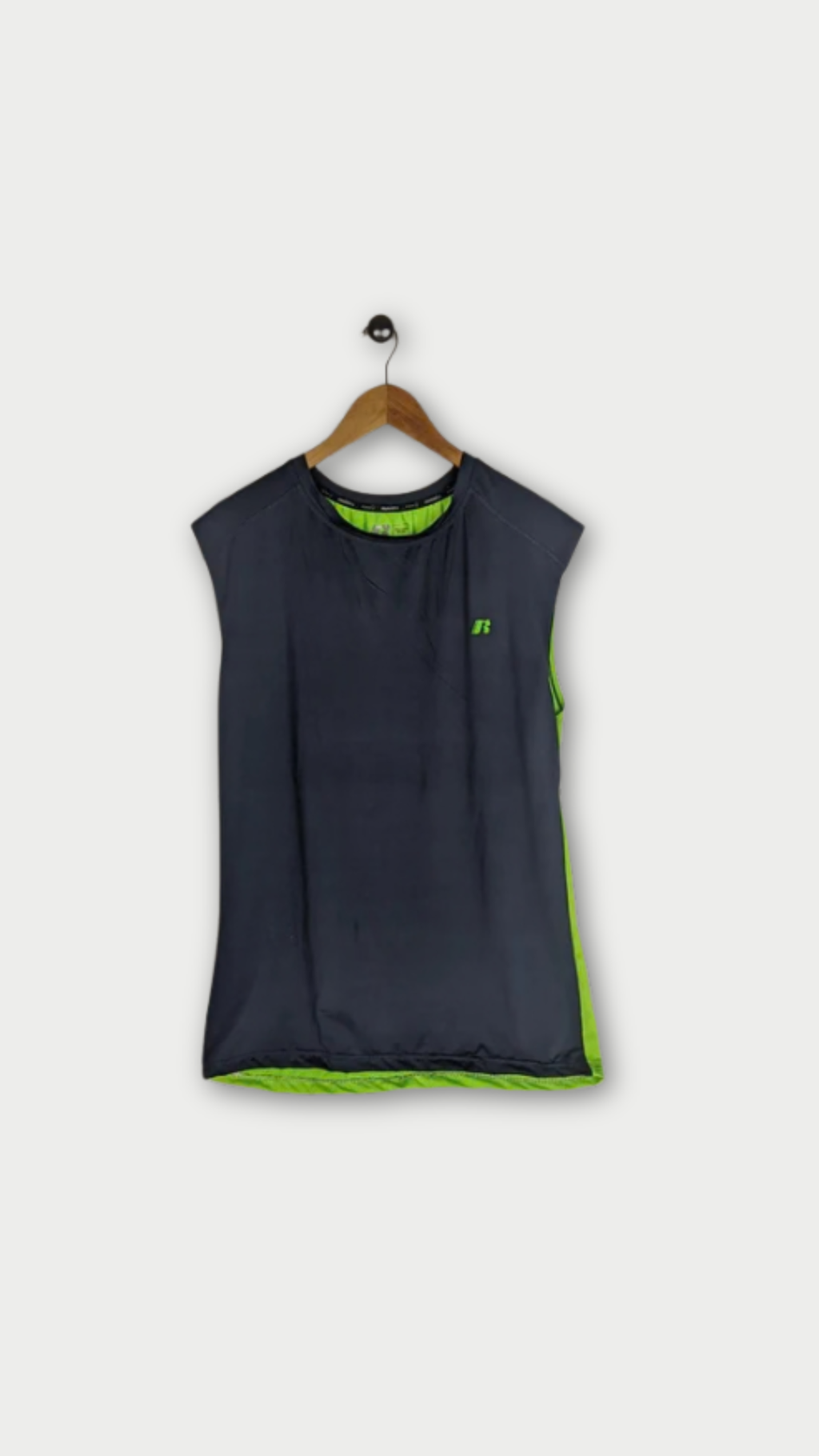 Russell Tank Top Navy Green