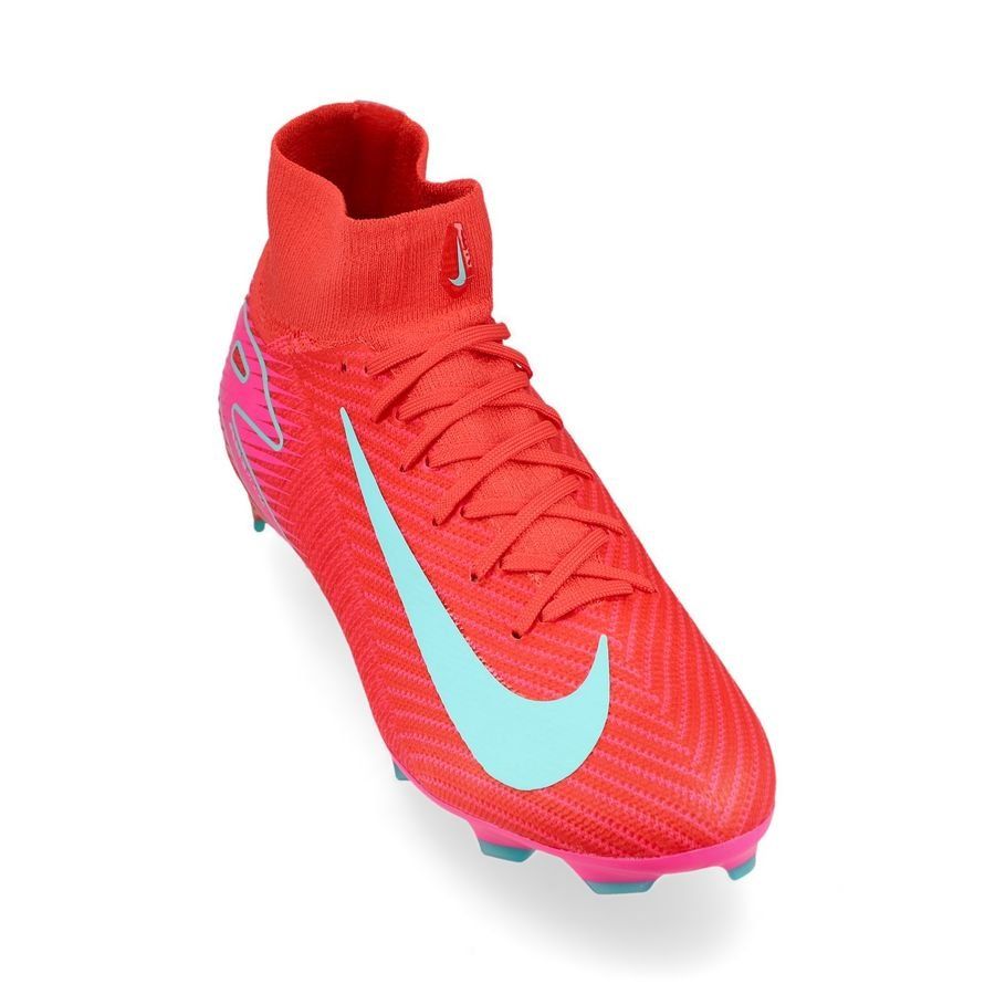Nike Air Zoom Mercurial Superfly 10 Pro FG Mad Energy - Ember Glow/Aurora Green (Brand New)
