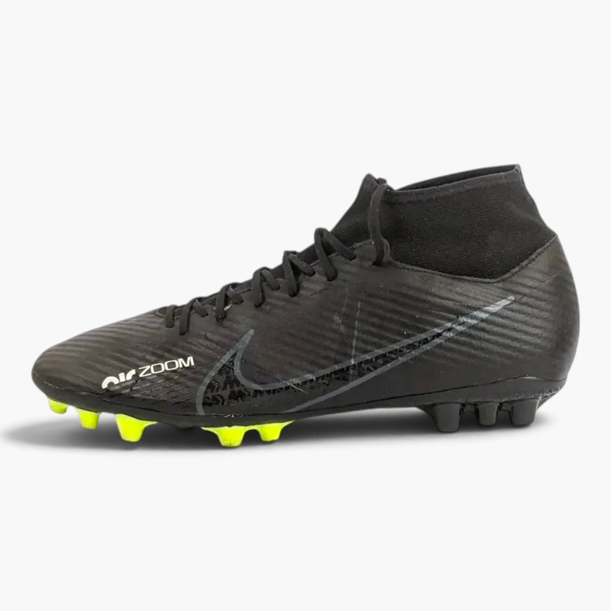Nike Air Zoom Mercurial Superfly 9 Academy AG - Black/Dark Smoke Grey/Summit White/Volt