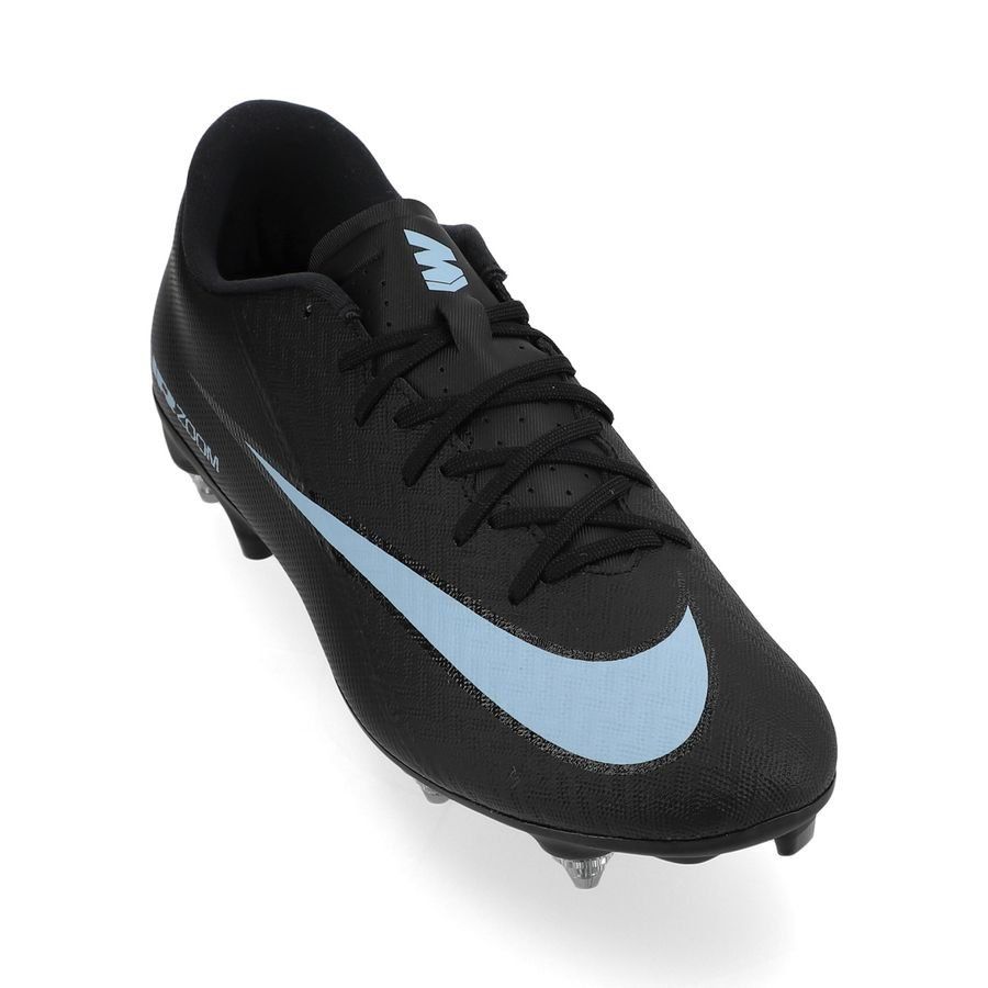 Nike Air Zoom Mercurial Vapor 16 Academy SG-PRO Anti-Clog Shadow - Black/Ice Blue (Brand New)