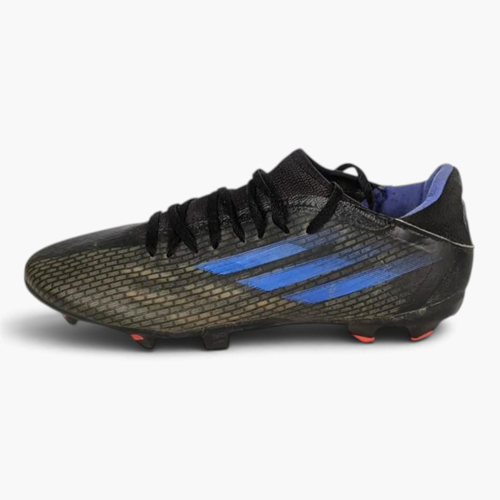 adidas X Speedflow .3 FG Edge of Darkness - Core Black/Sonic Ink/Solar Yellow