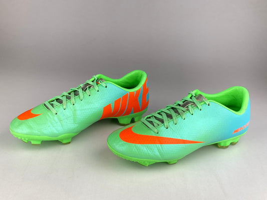Nike Mercurial Victory 4 FG 'Neo Lime Total Crimson' 555613-380