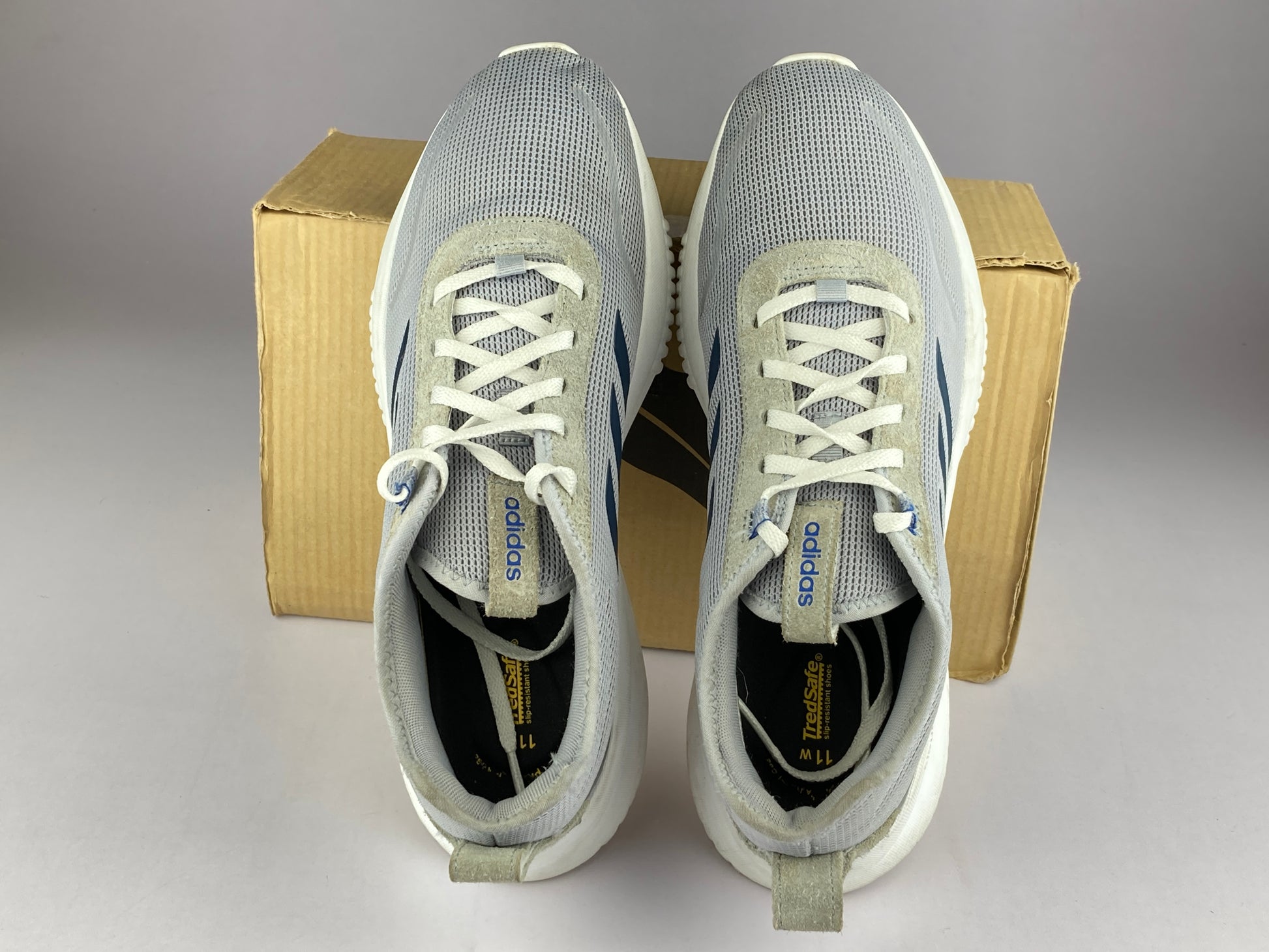 adidas Lite Racer Rebold 'Halo Silver/Crew Navy/Royal Blue' gv9980-Running-Athletic Corner