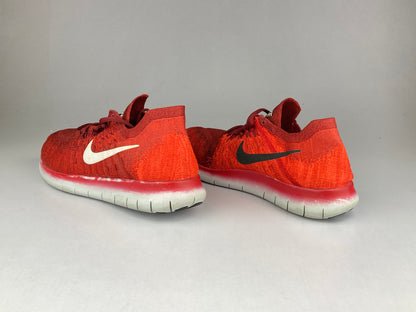 Nike Free RN Flyknit 'Team Red/White/Black'-Running-Athletic Corner
