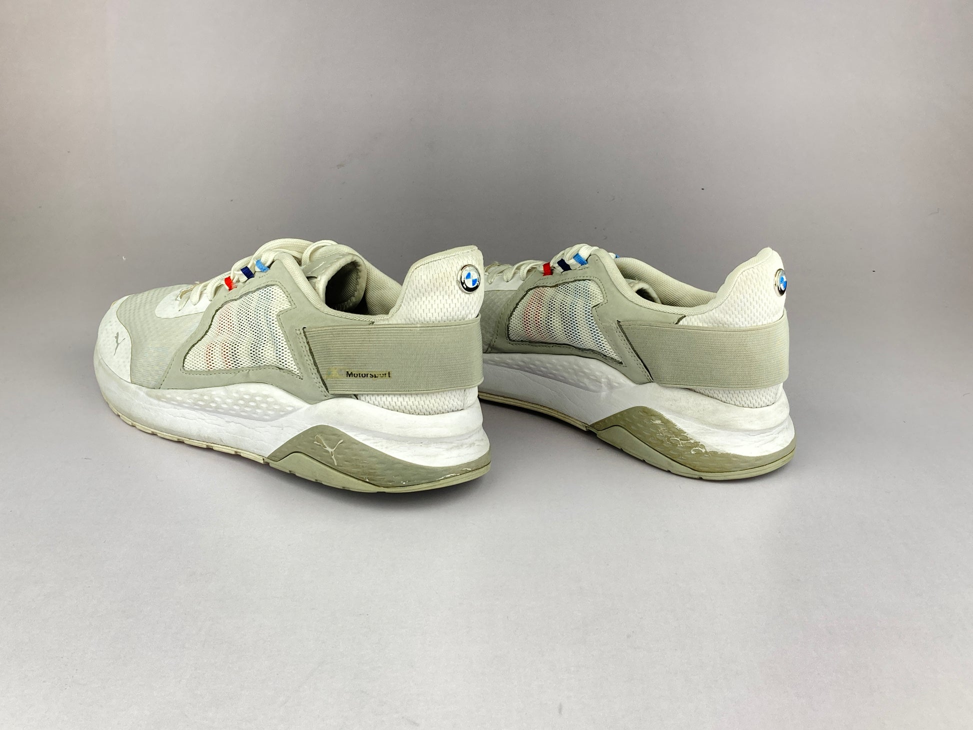 Puma BMW Motorsport x Anzarun 'White/Grey/Violet' 306505-02-Running-Athletic Corner