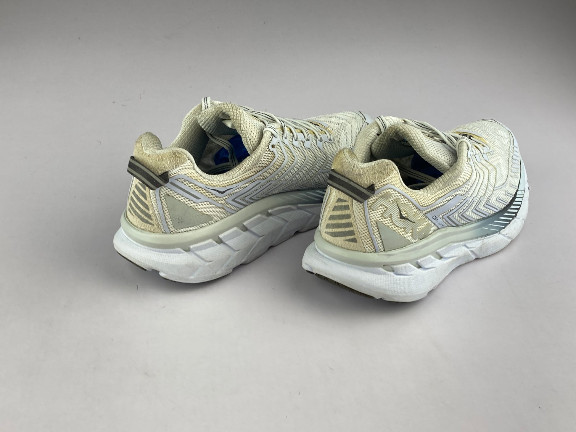 Hoka Wmns Clifton 4 'White/Silver'-Running-Athletic Corner
