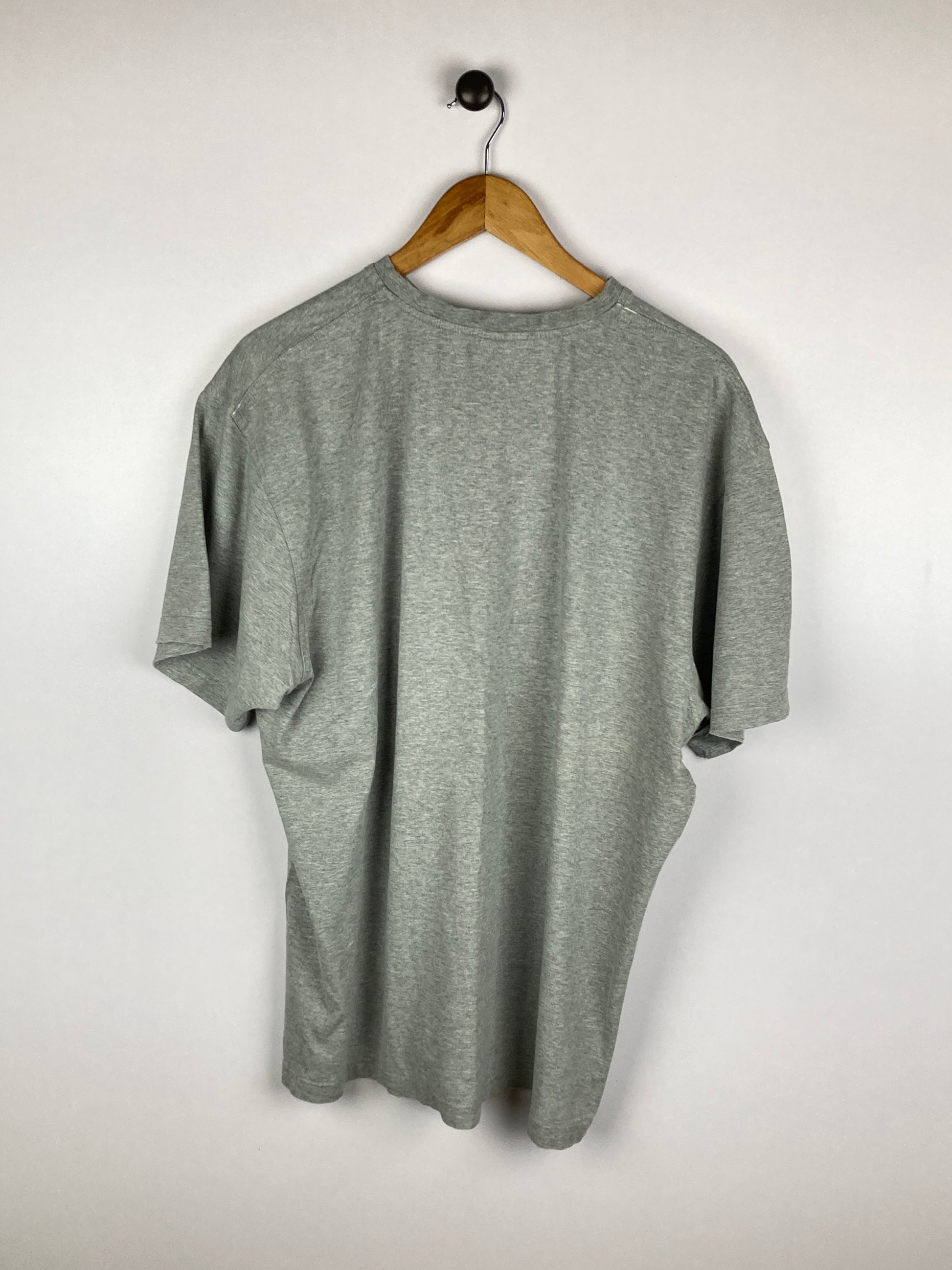 L.L.Bean Basic | Cotton | Buttoned Crew Neck-Tees-Athletic Corner