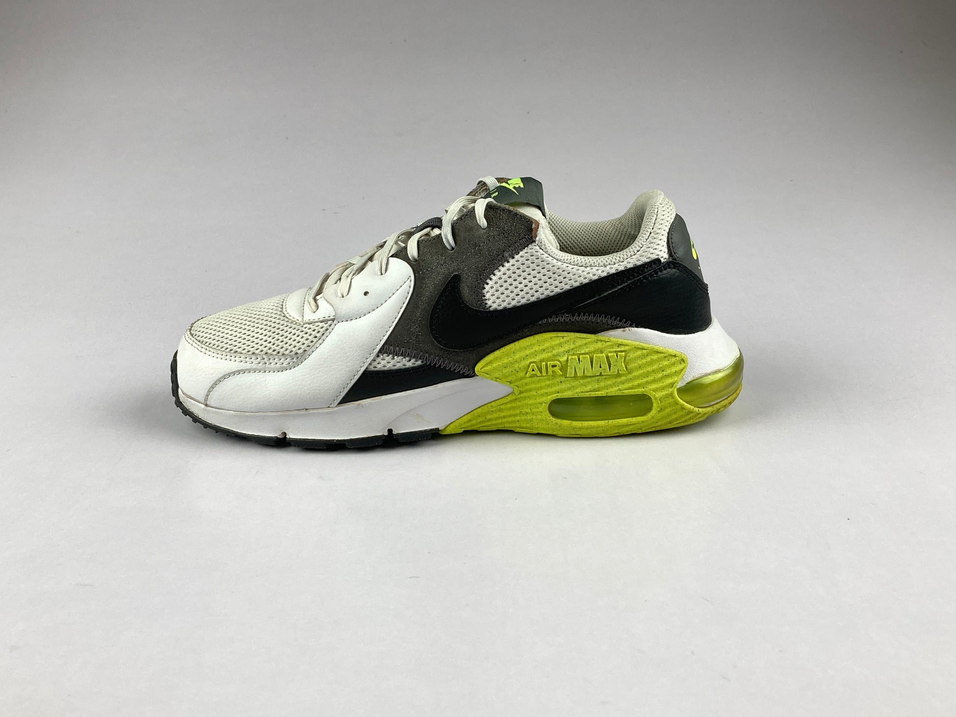 Nike Air Max Excee 'White Grey Volt' CD4165-114-Sneakers-Athletic Corner