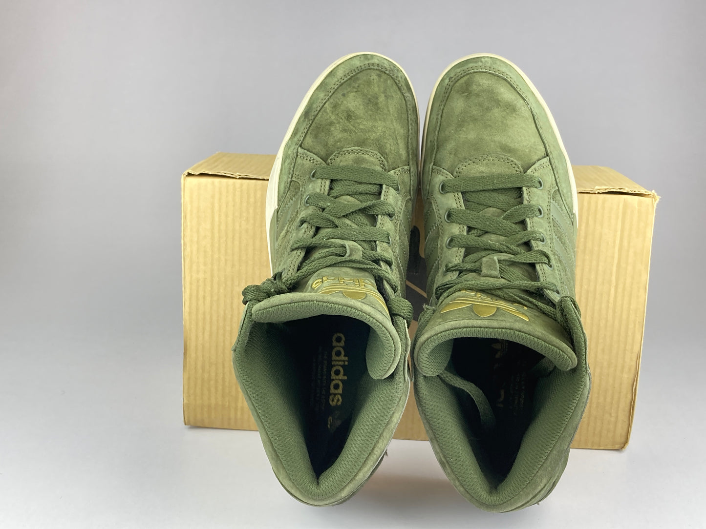 adidas Hardcourt 'Olive Green/Gold' f36699