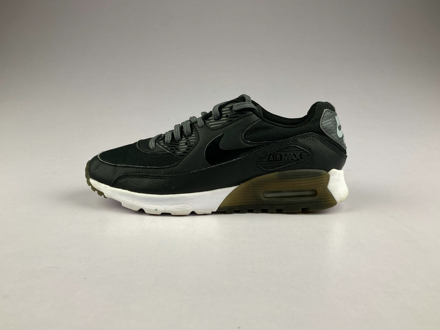 Nike Air Max 90 Ultra Essential 'Black/Dark Grey'-Sneakers-Athletic Corner