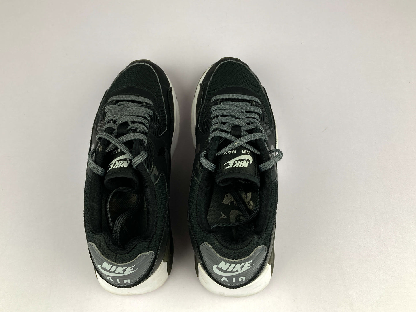 Nike Air Max 90 Ultra Essential 'Black/Dark Grey'-Sneakers-Athletic Corner
