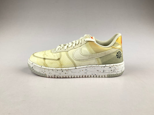 Nike Air Force 1 Crater 'Move To Zero - White Orange'-Sneakers-Athletic Corner