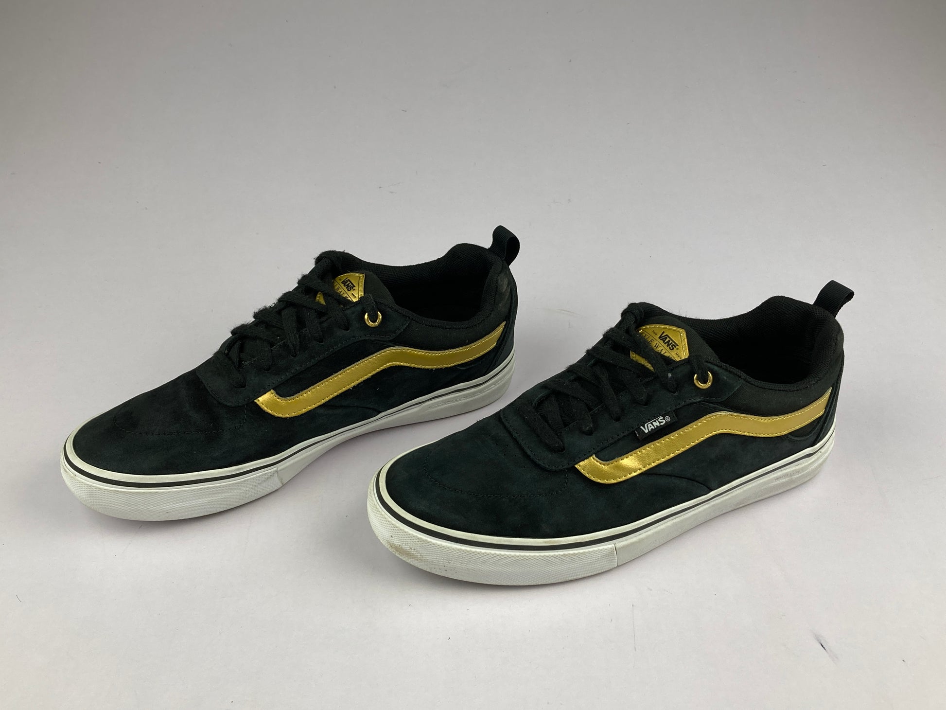 Vans Ultracush Pro 'Black/Gold'-Casual-Athletic Corner