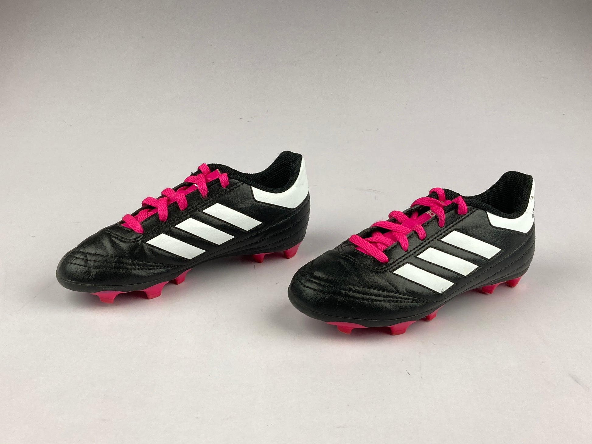 adidas Goletto 6 FG Kids 'Black Pink' bb0571-Football-Athletic Corner