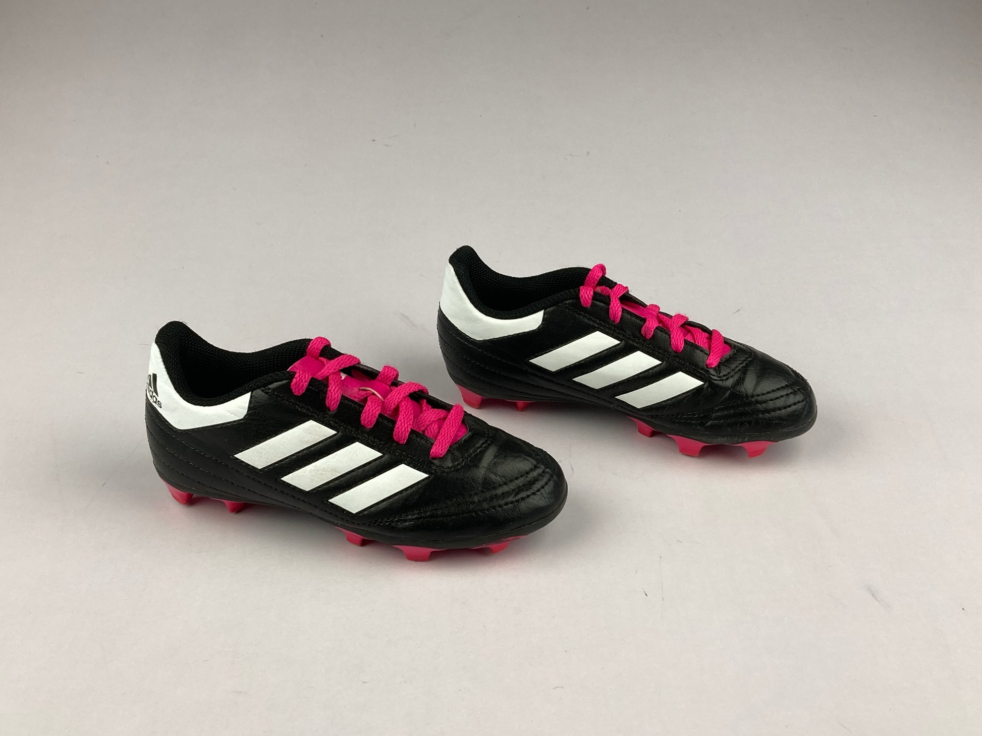 adidas Goletto 6 FG Kids 'Black Pink' bb0571-Football-Athletic Corner