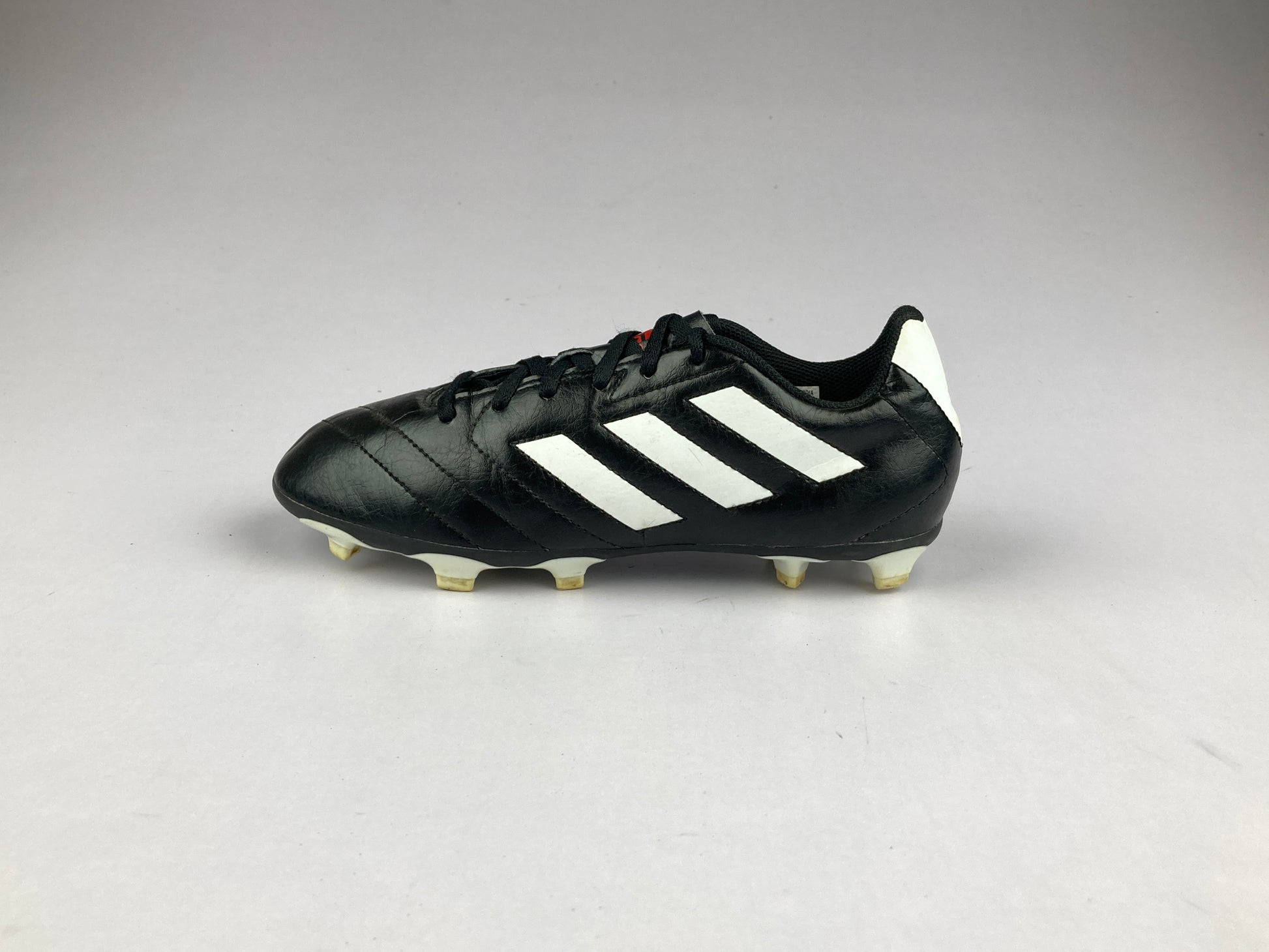 adidas Goletto VII Firm Ground Cleats K 'Black White' EE4485-Football-Athletic Corner