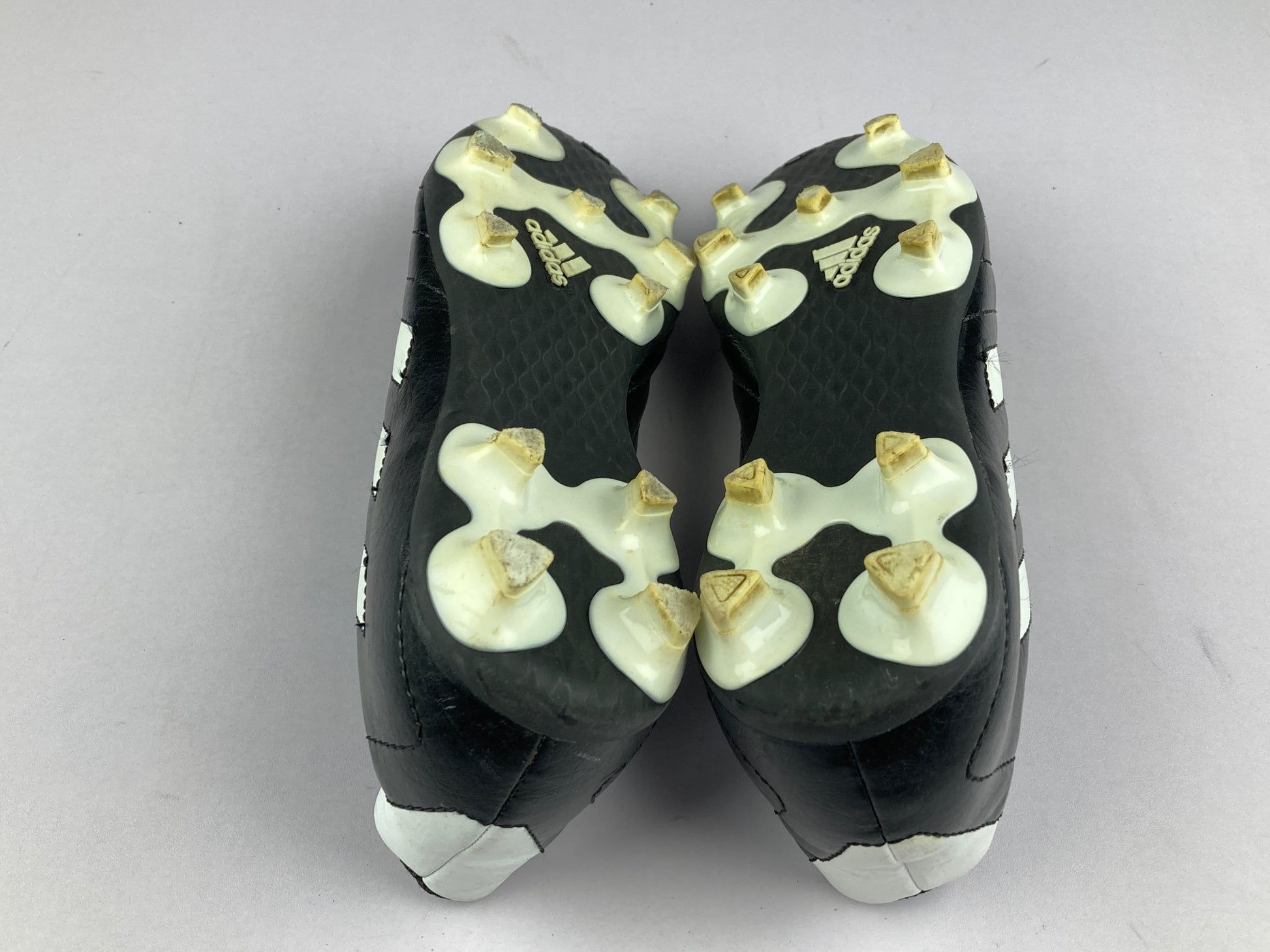 adidas Goletto VII Firm Ground Cleats K 'Black White' EE4485-Football-Athletic Corner