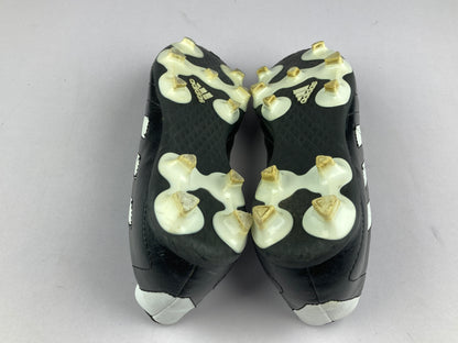 adidas Goletto VII Firm Ground Cleats K 'Black White' EE4485-Football-Athletic Corner