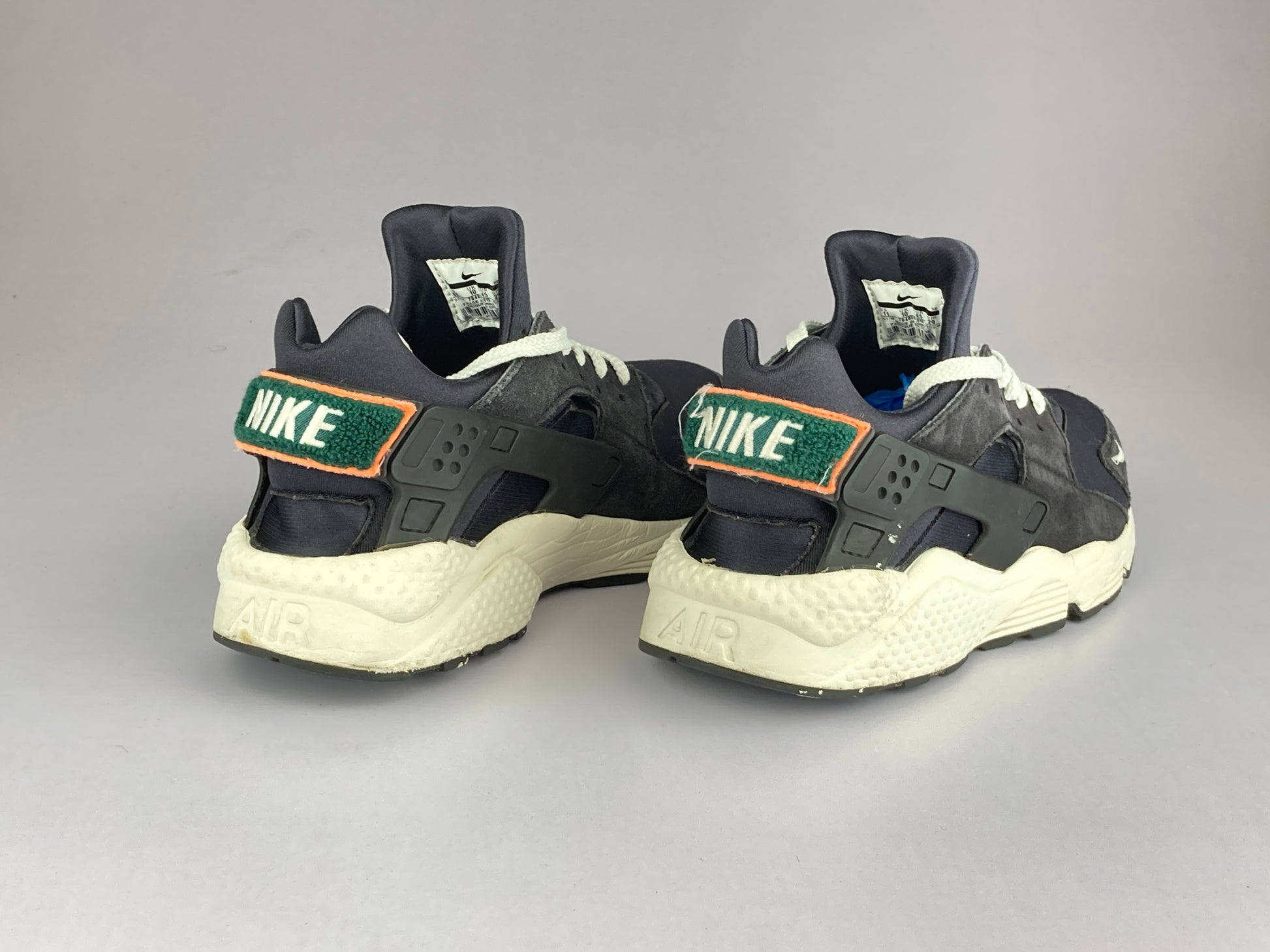 Nike Air Huarache Run 'Oil Grey Rainforest' 704830-015-Running-Athletic Corner