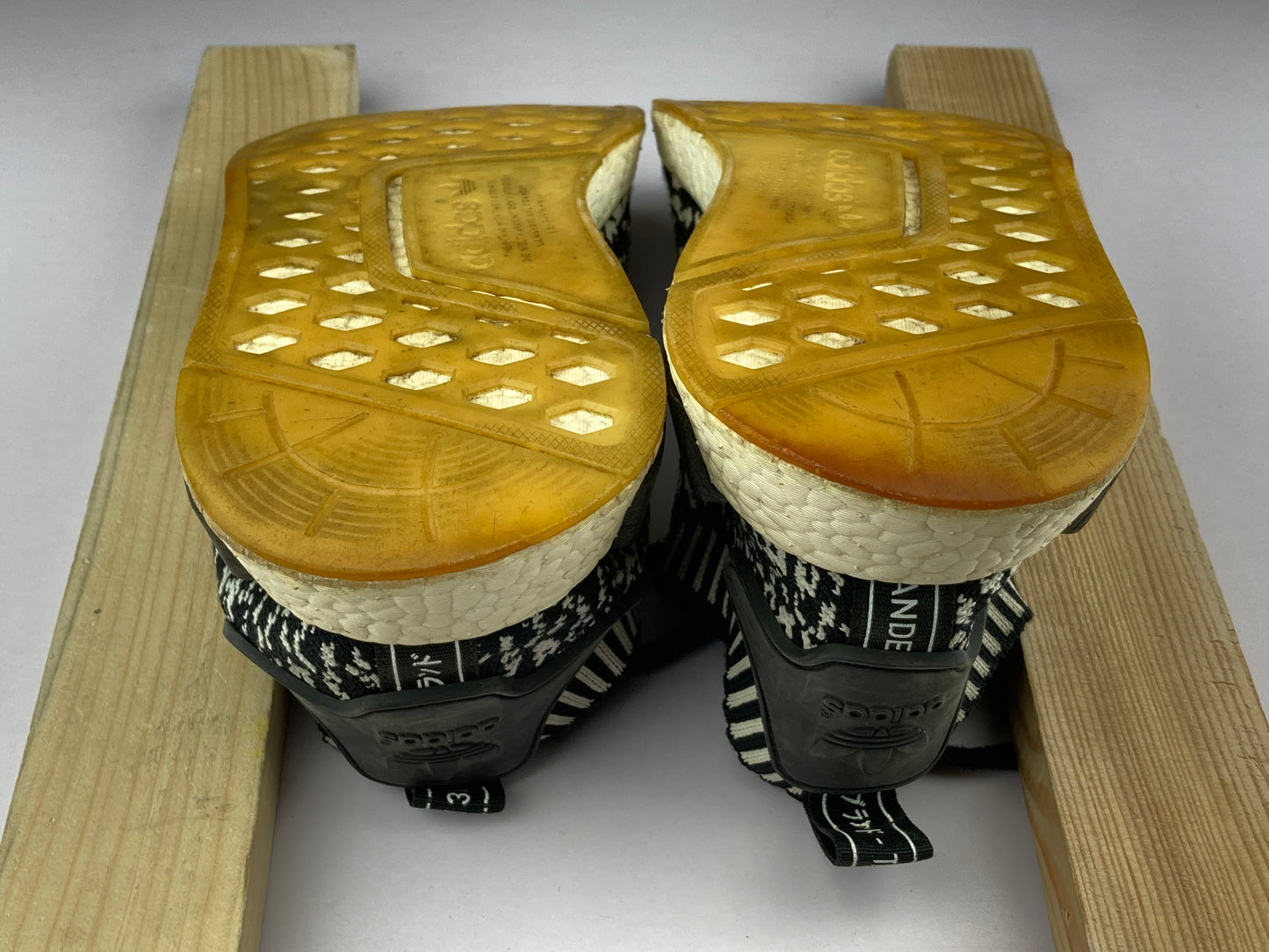 adidas NMD R1 Zebra 'Sashiko Black' BY3013-Sneakers-Athletic Corner