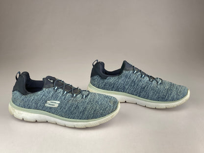 Skechers Summits - Quick Getaway Wmns 'Navy/Purple' sn 12983-Running-Athletic Corner