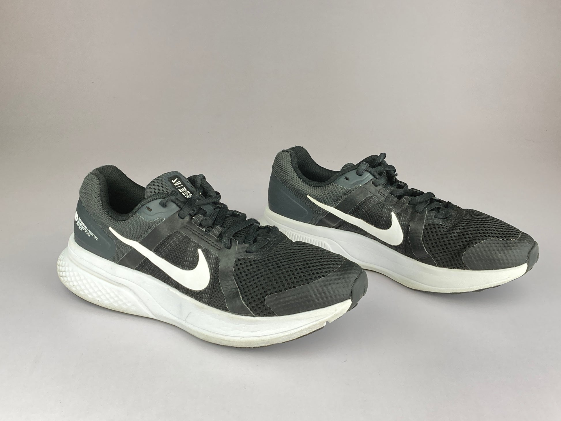 Nike Wmns Run Swift 2 'Black White' CU3528-004-Running-Athletic Corner