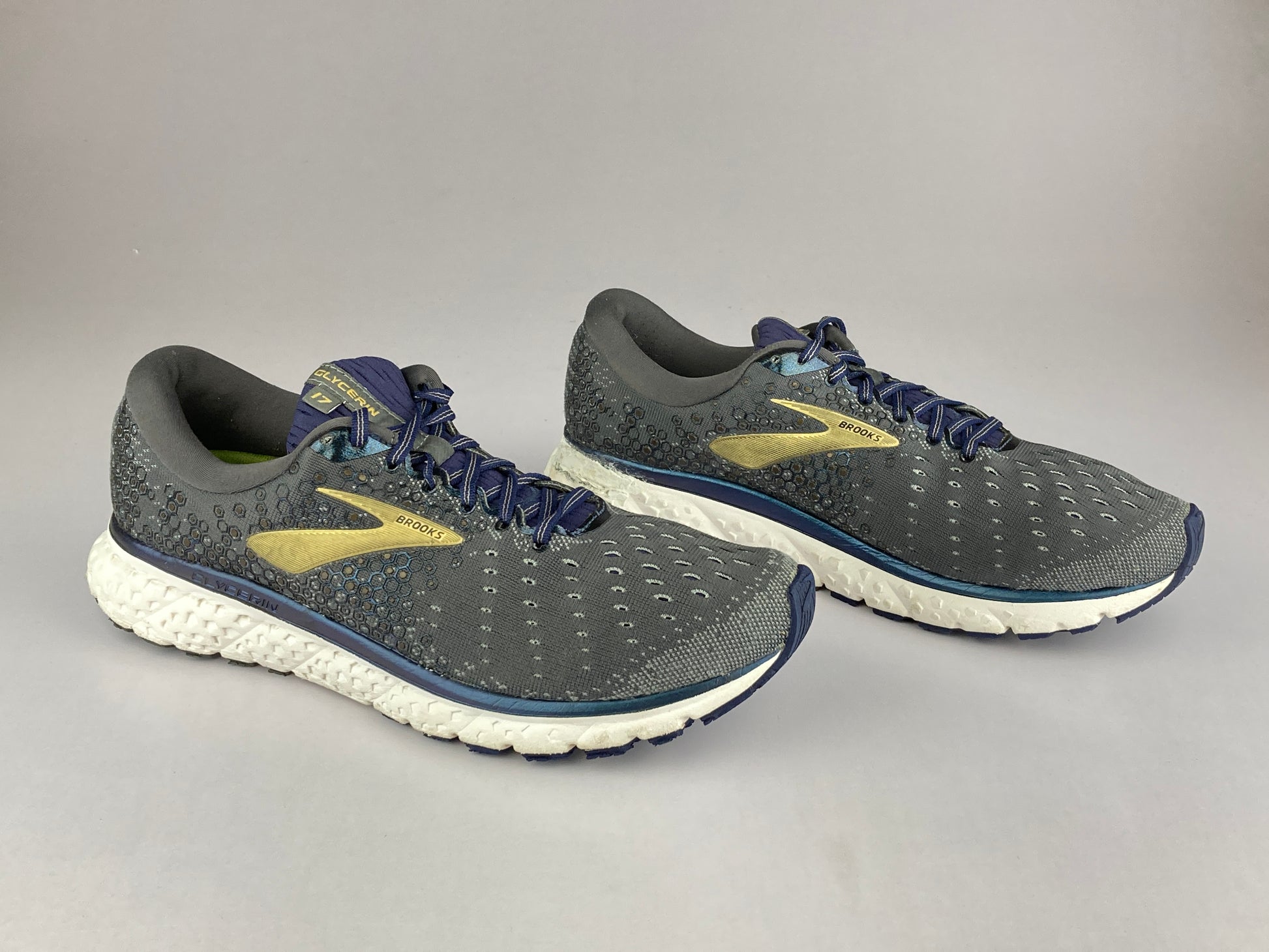 Brooks Glucerin 17 'Grey Blue' 1102961D048-Running-Athletic Corner