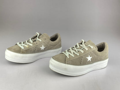 Converse Wmns One Star Platform Suede 'Grey White' 563870c-Sneakers-Athletic Corner