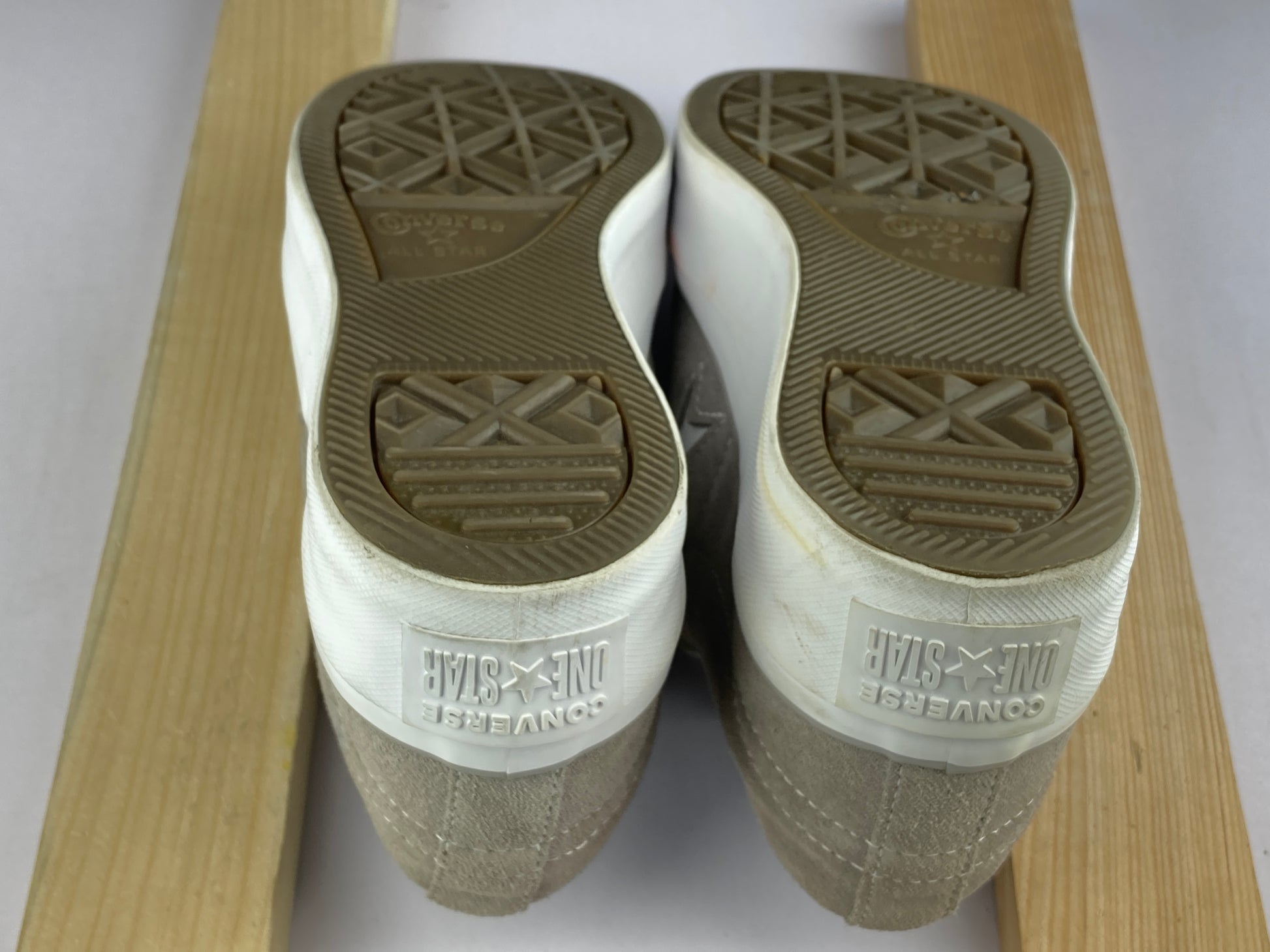 Converse Wmns One Star Platform Suede 'Grey White' 563870c-Sneakers-Athletic Corner