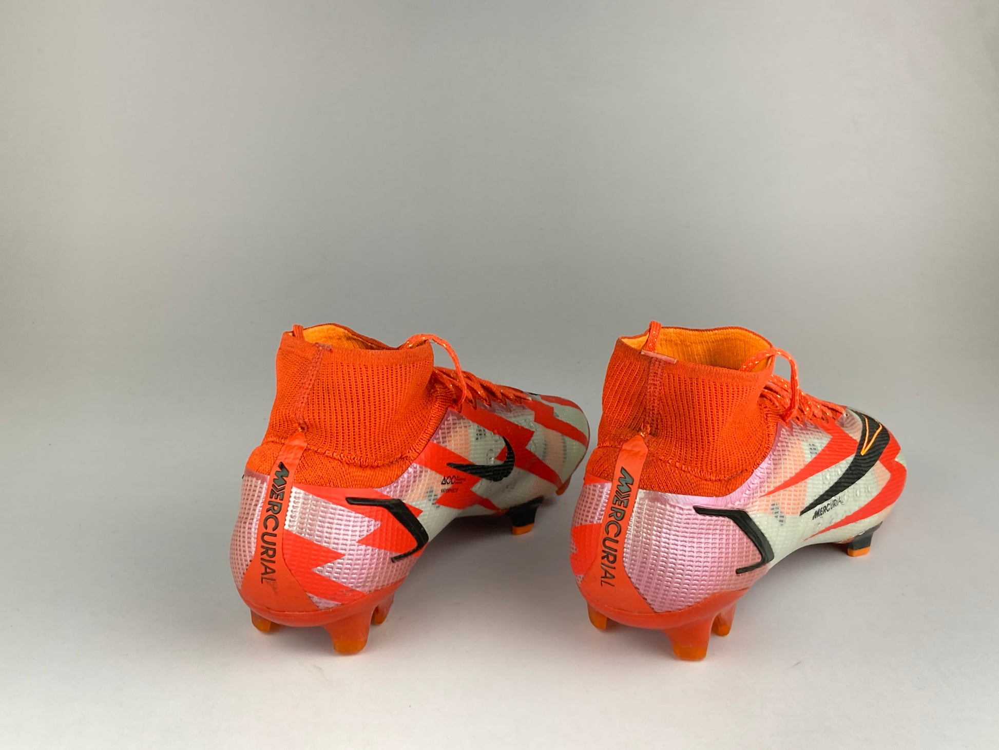 Nike Mercurial Superfly 8 Elite FG CR7 Spark Positivity 'Chile Red/Black/White/Total Orange' DB2858-600-Football-Athletic Corner