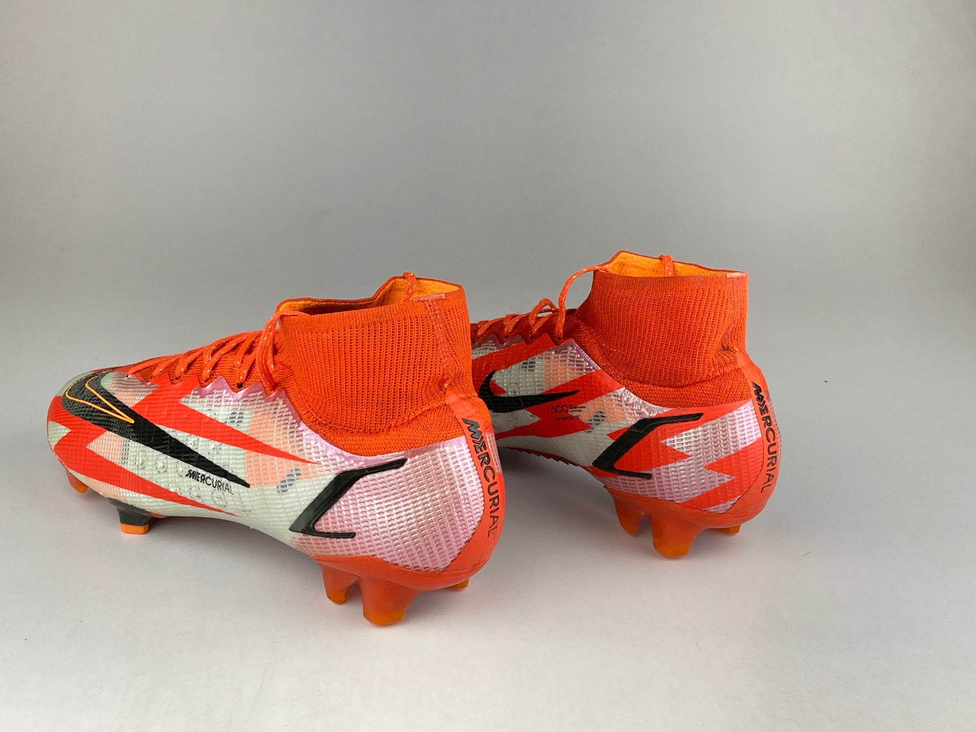Nike Mercurial Superfly 8 Elite FG CR7 Spark Positivity 'Chile Red/Black/White/Total Orange' DB2858-600-Football-Athletic Corner