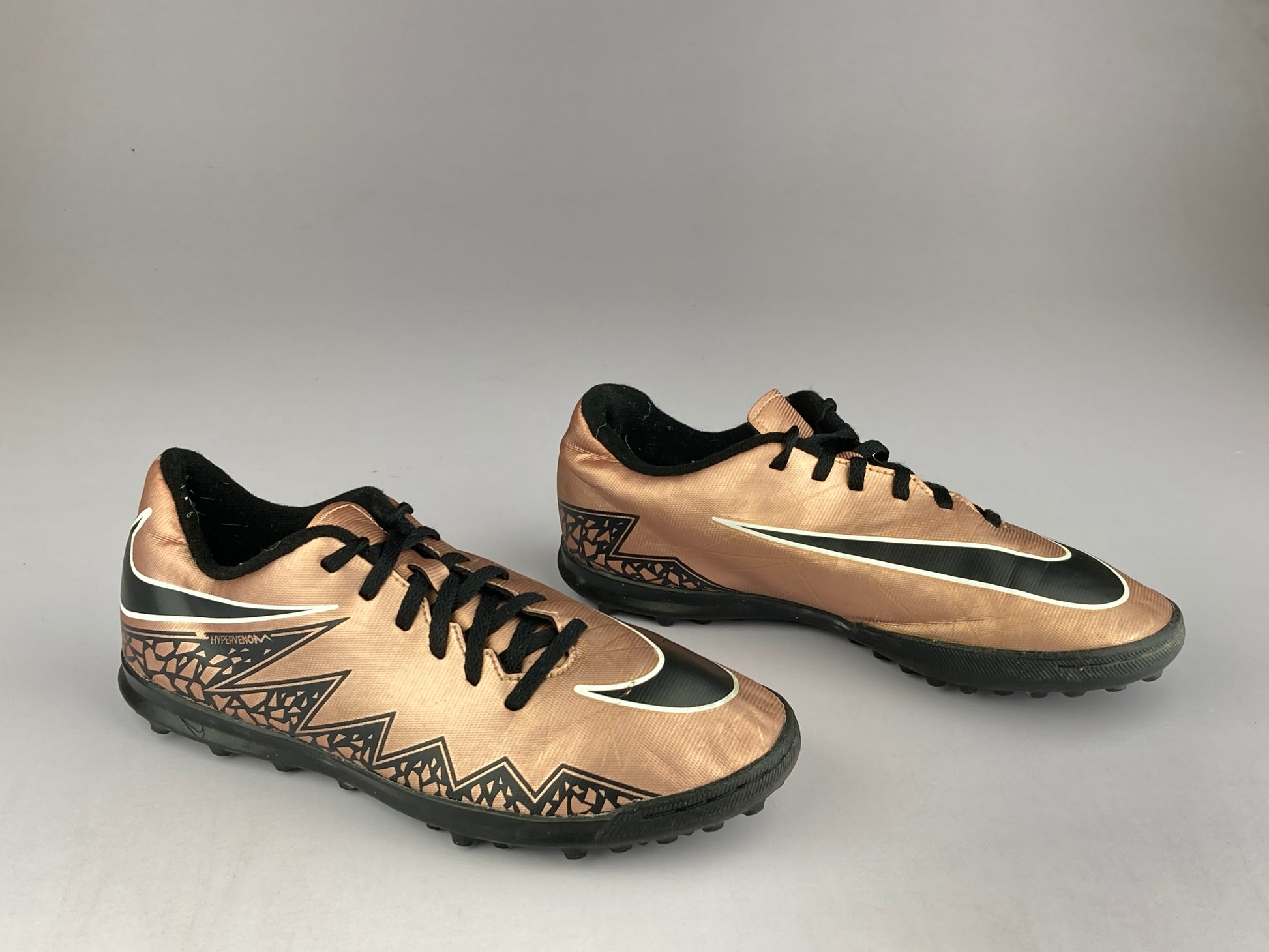 Nike Hypervenom Phade II TF 'Metallic Bronze/Black' 749912-903-Football-Athletic Corner