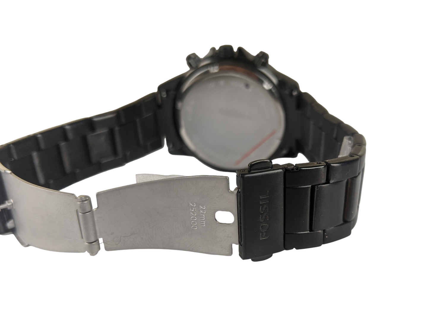 Fossil Bannon Multifunction Black Stainless Steel Men's Watch BQ2587
