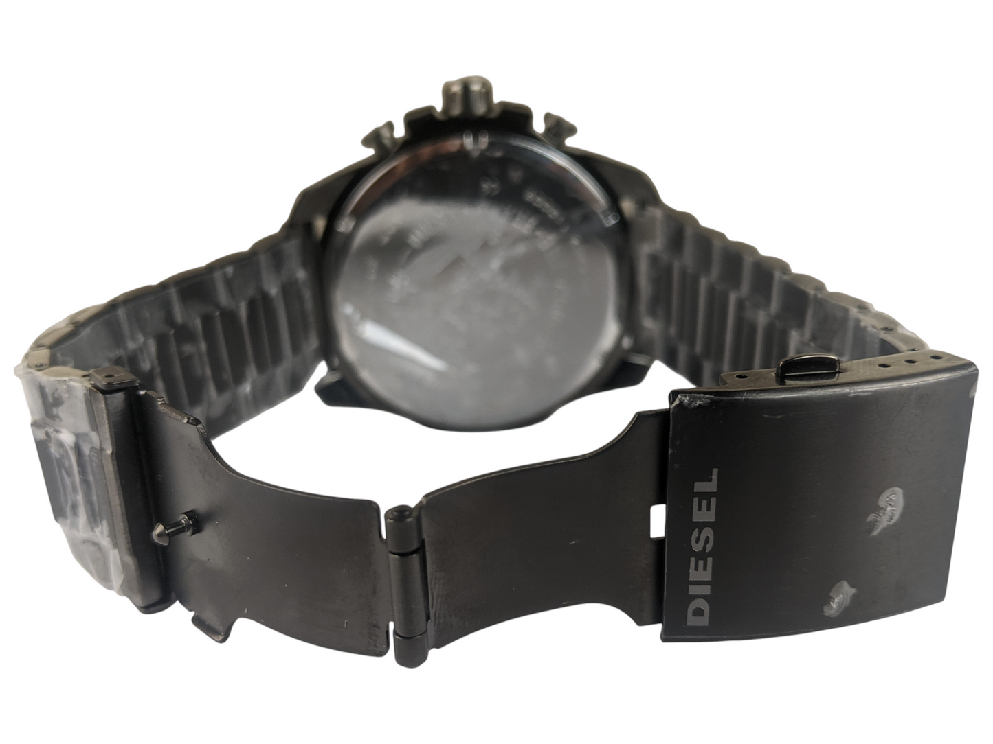 Diesel Black Stainless Steel Grey Dial Quartz Men Watch DZ4282