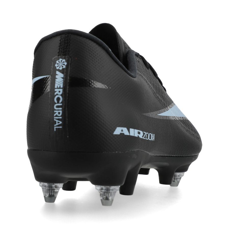 Nike Air Zoom Mercurial Vapor 16 Academy SG-PRO Anti-Clog Shadow - Black/Ice Blue (Brand New)