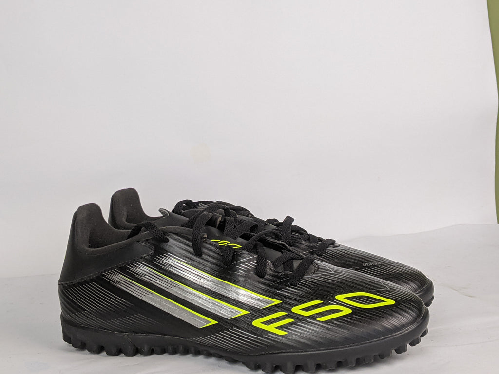 adidas F50 Club TF Electric Stealth - Core Black/Iron Metal/Lucid Lemon