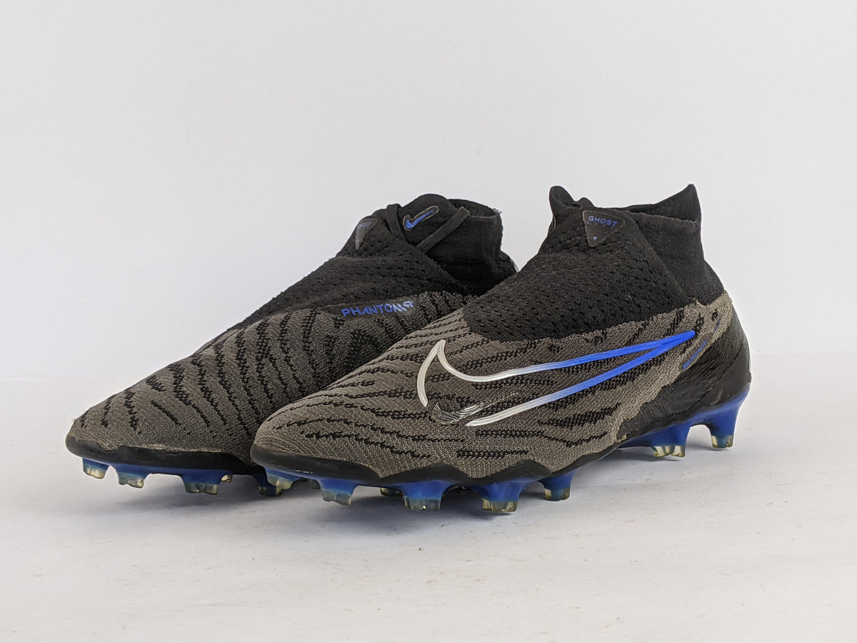 Nike Phantom GX Elite DF FG Shadow - Black/Chrome/Blue
