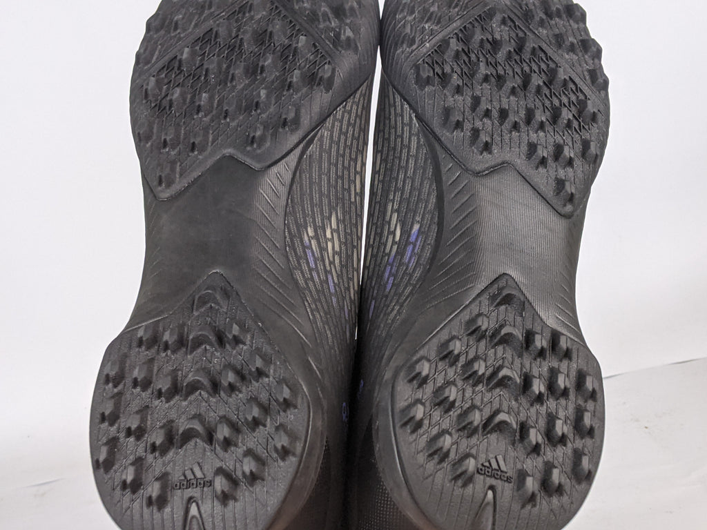 adidas X Speedflow .3 TF Edge of Darkness - Core Black/Sonic Ink/Solar Yellow