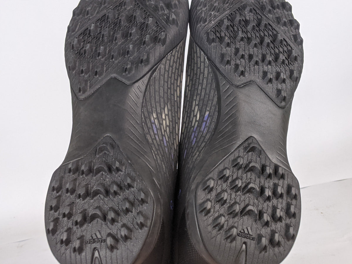 adidas X Speedflow .3 TF Edge of Darkness - Core Black/Sonic Ink/Solar Yellow