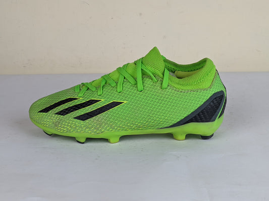 adidas X Speedportal .3 Laceless FG Game Data - Solar Green/Core Black/Solar Yellow Kids