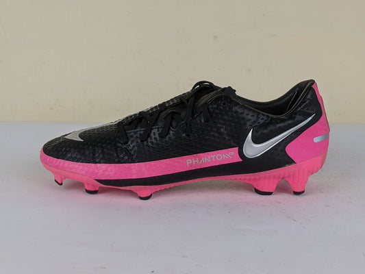 Nike Phantom GT Academy MG - Black/Metallic Silver/Pink Blast