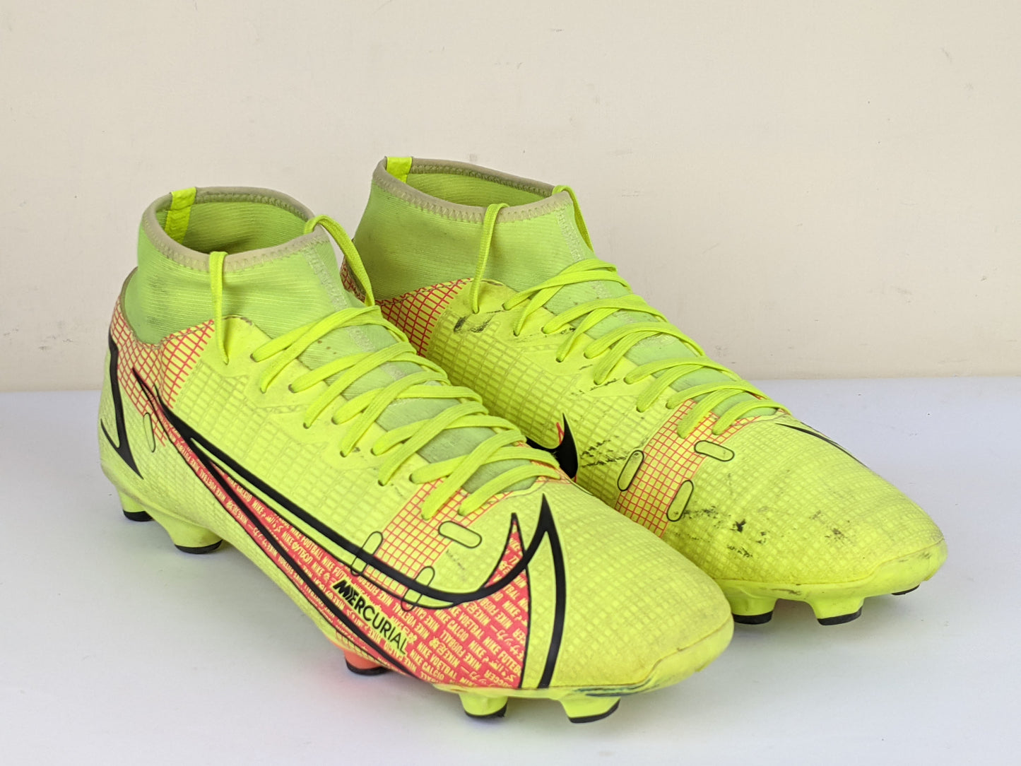 Nike Mercurial Superfly 8 Academy MG Motivation - Volt/Black/Bright Crimson