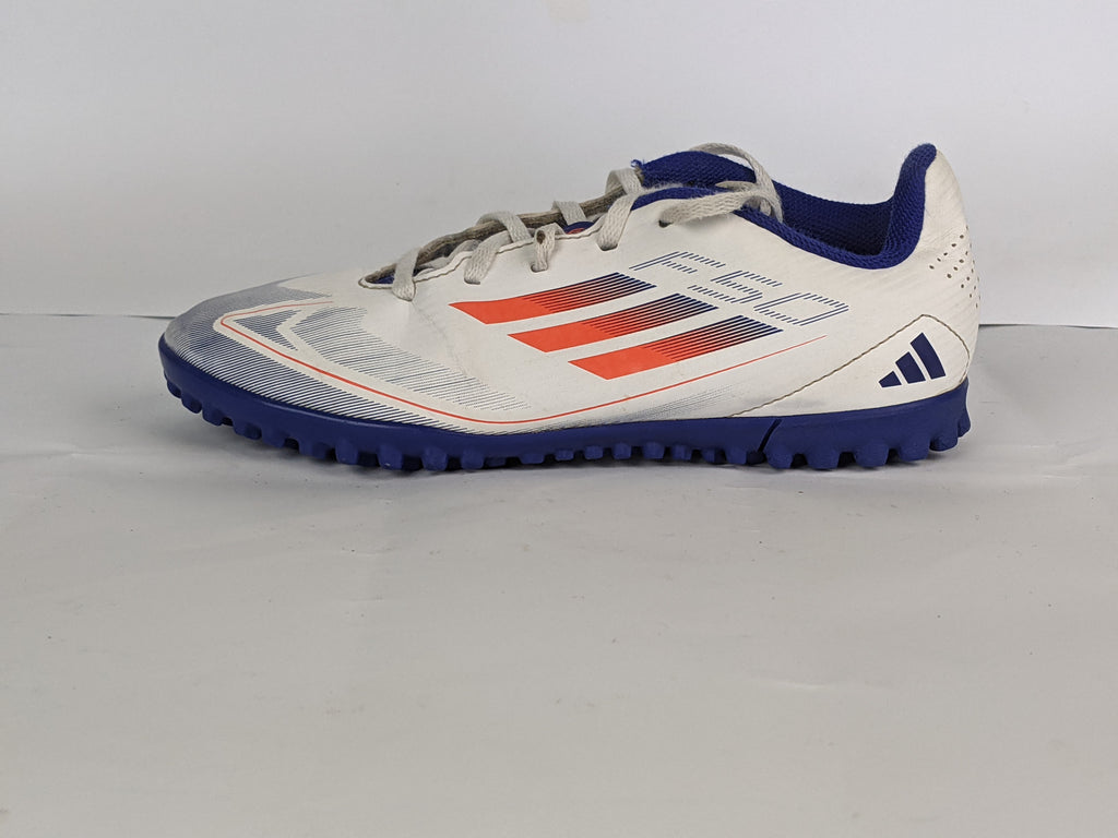 adidas F50 Club TF Advancement - Footwear White/Solar Red/Lucid Blue Kids
