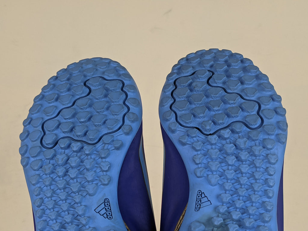 adidas X Crazyfast Messi Club TF Spark Gen10s - Lucid Blue/Blue Burst/Footwear White Kids