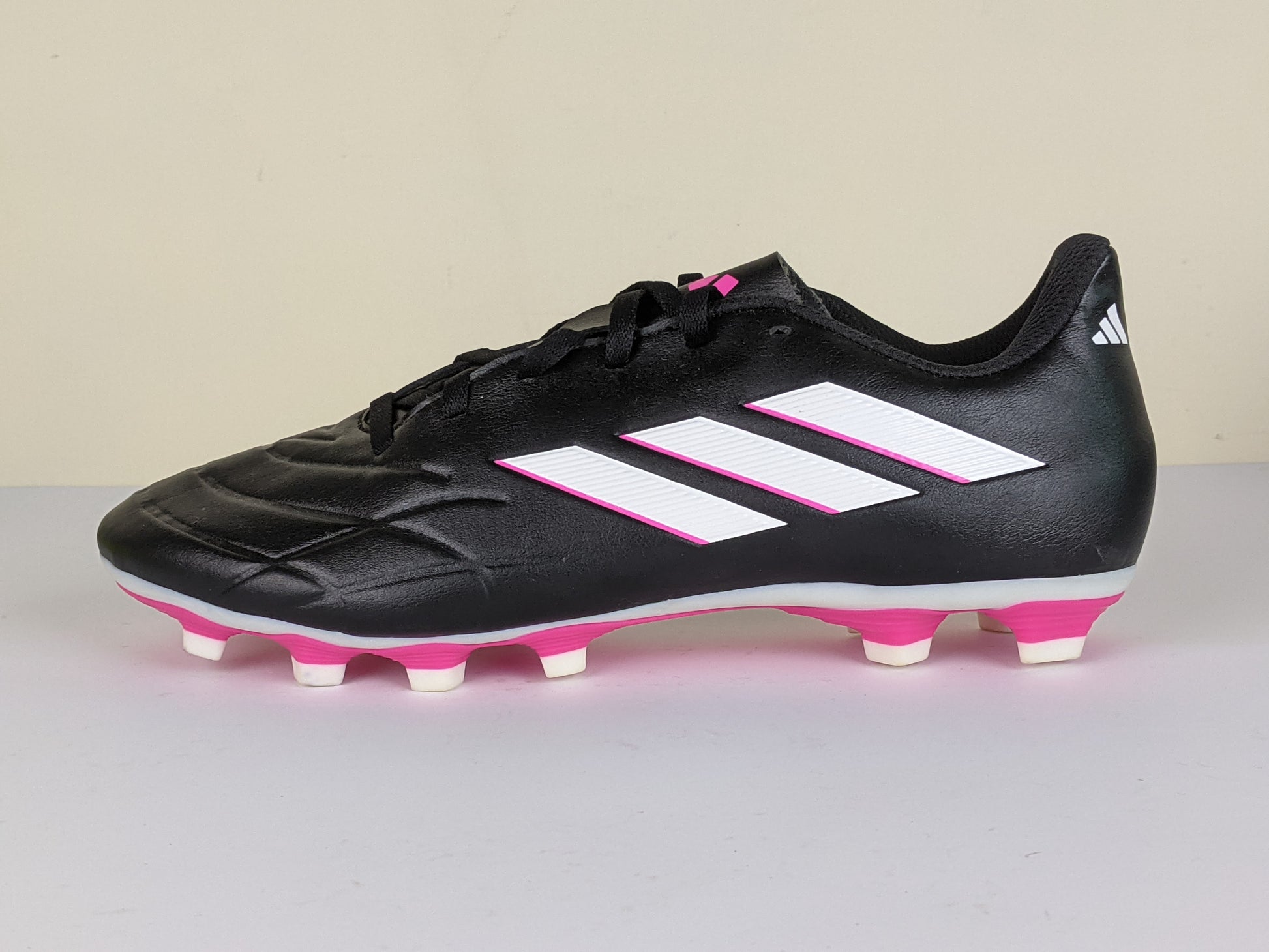 adidas Copa Pure .4 FxG Own Your Football - Core Black/Zero Metallic/Shock Pink (Brand New)