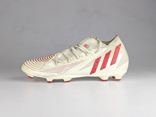 adidas Predator Edge .3 FG Showdown - Off White/Vivid Red/Gold Metallic