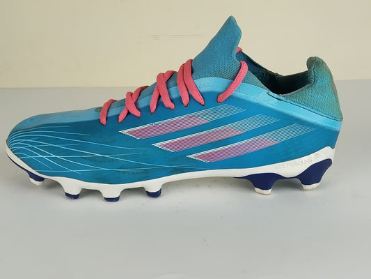 adidas X Speedflow .2 MG Sapphire Edge - Sky Rush/Shock Pink/Footwear White