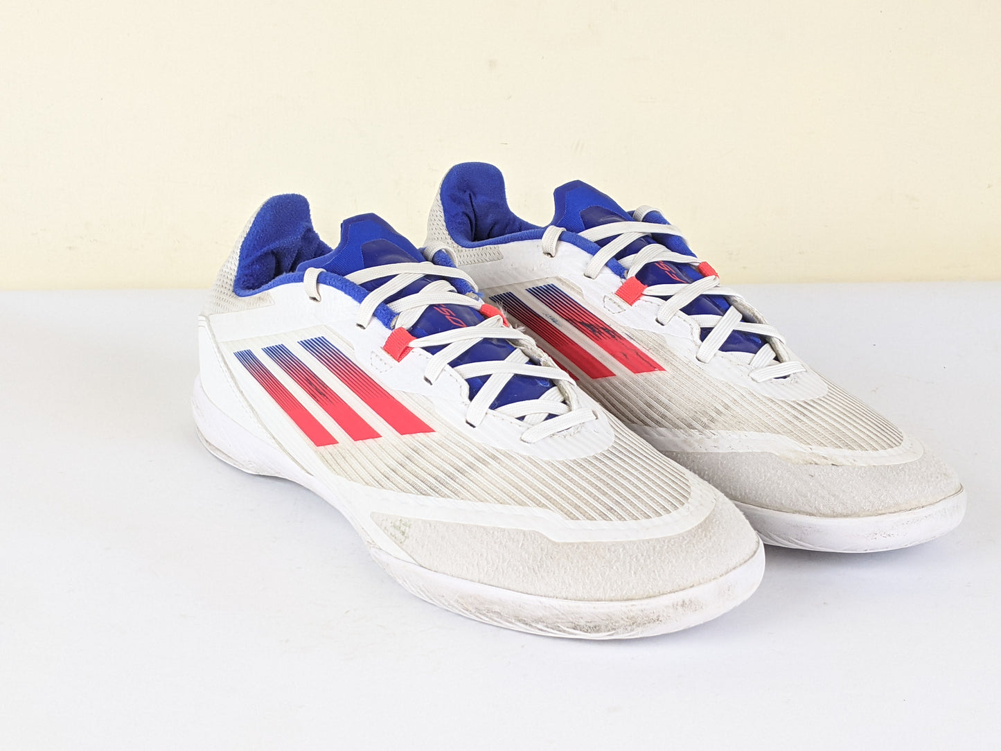adidas F50 League IN Advancement - Footwear White/Solar Red/Lucid Blue