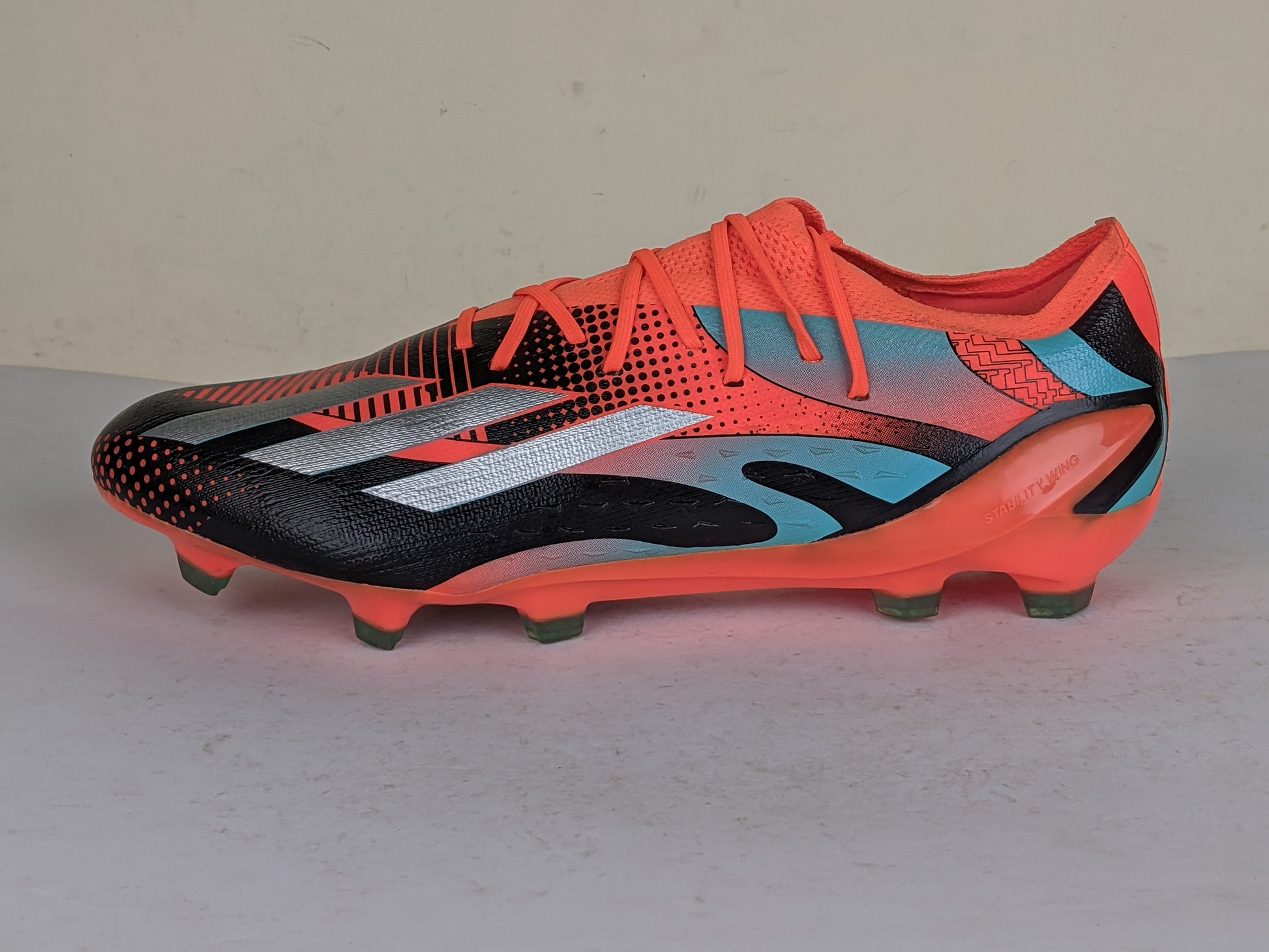 adidas X Speedportal .1 FG L10NEL M35SI - Solar Orange/Silver Metallic/Core Black LIMITED EDITION